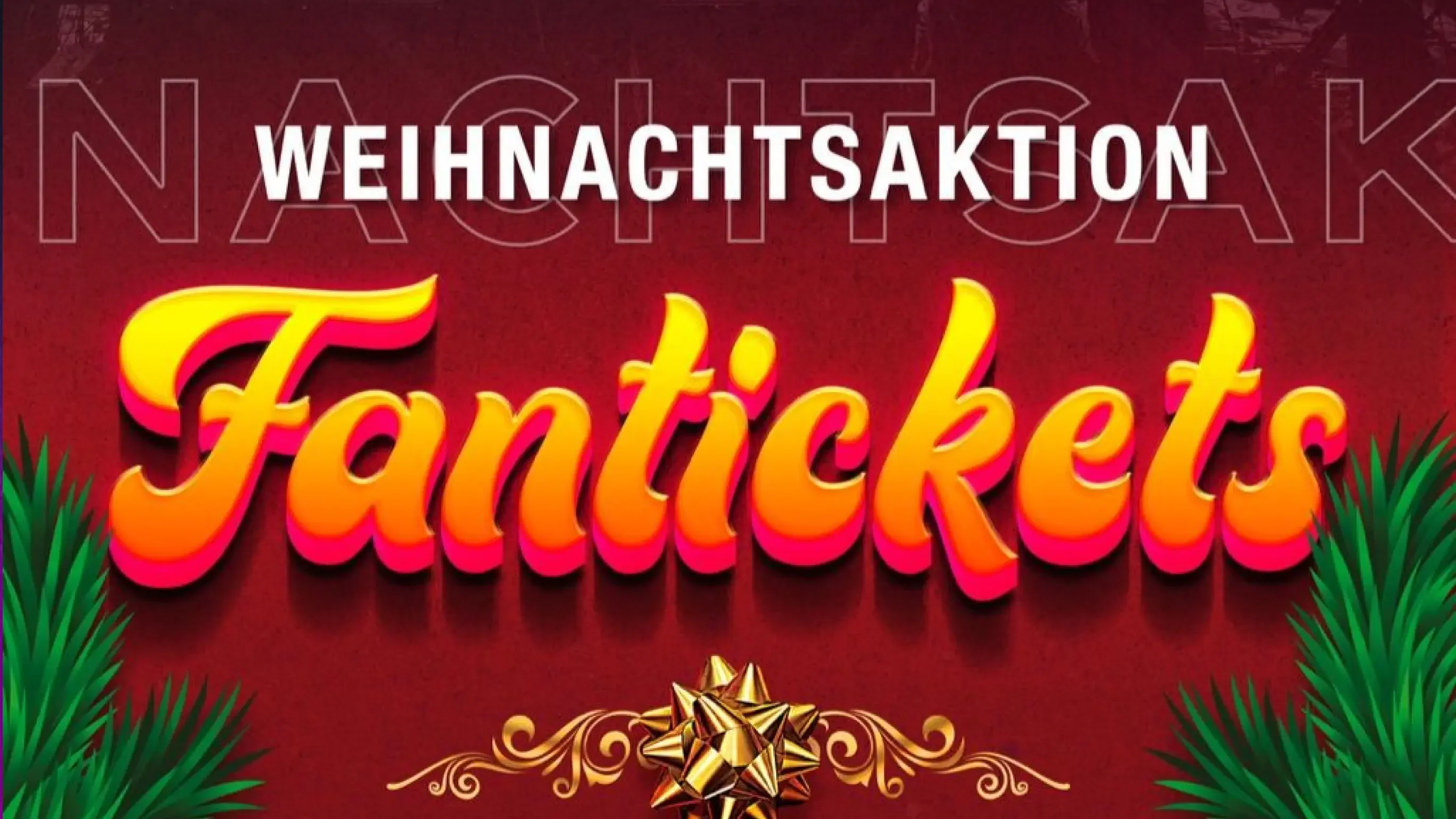 Weihnachtsgeschenk gesucht, Gratis Fantickets sichern